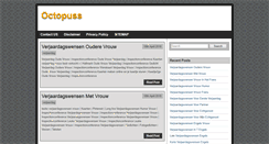 Desktop Screenshot of octopuss.nl